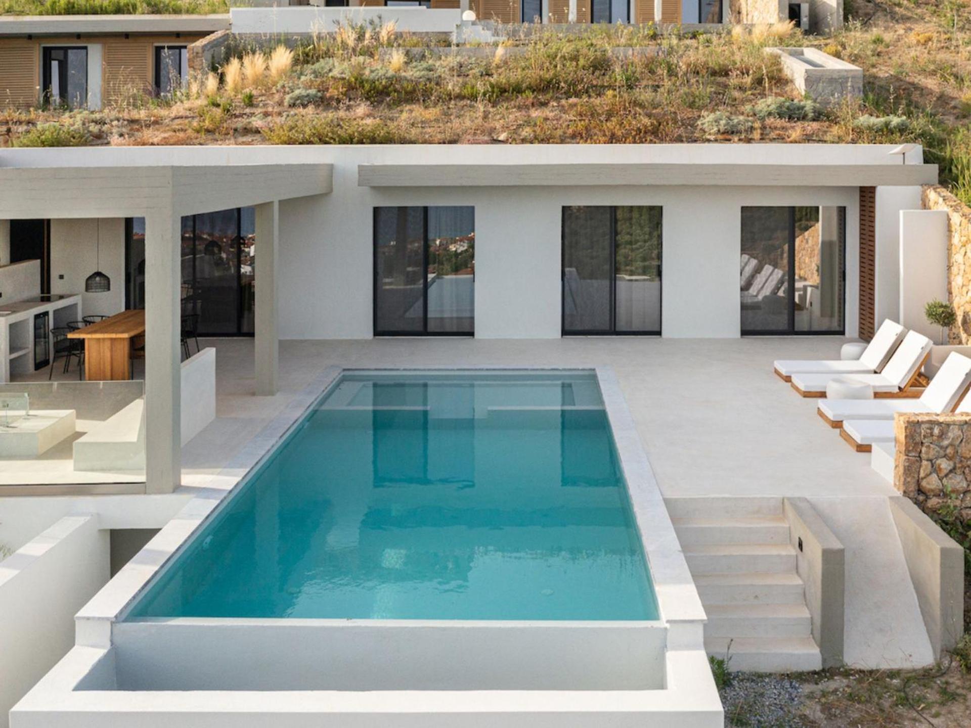 Design Villa Nea Skioni By Halkidiki Villas Exteriör bild