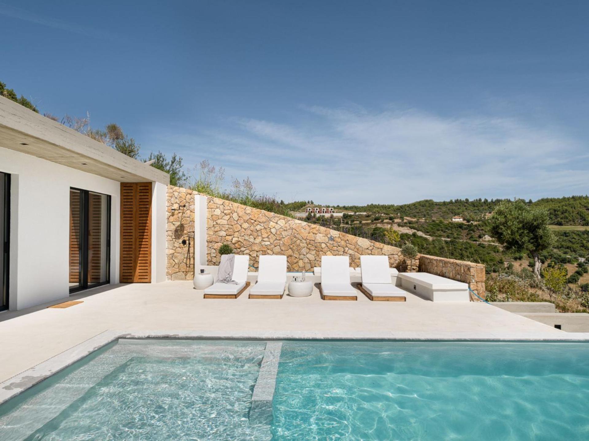 Design Villa Nea Skioni By Halkidiki Villas Exteriör bild