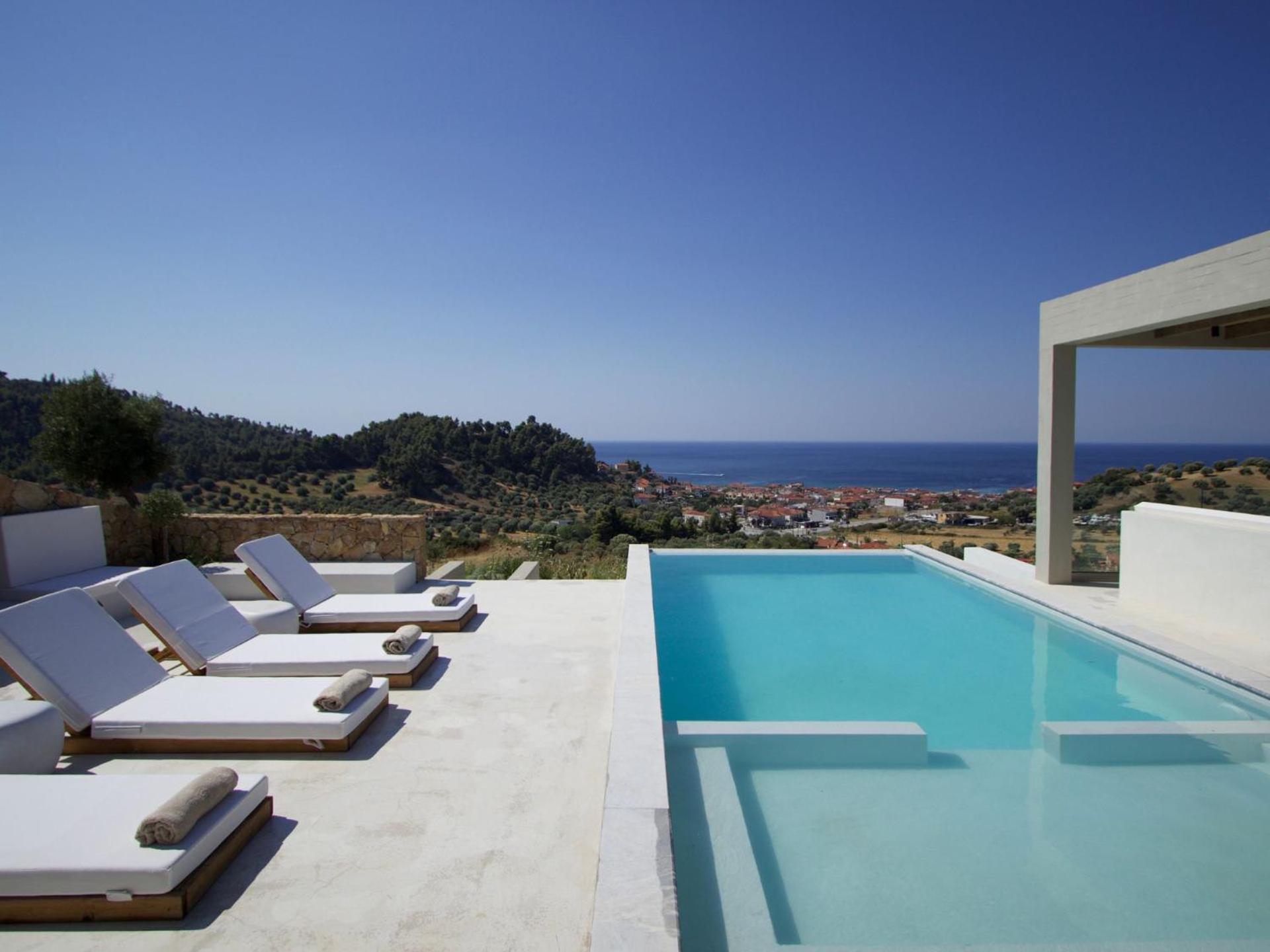 Design Villa Nea Skioni By Halkidiki Villas Exteriör bild
